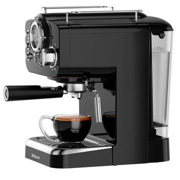 Espressor manual Zilan ZLN2991 – 1100W, 15 bar, 1.25L, design retro, negru