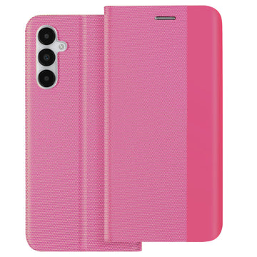 Husa FlipSense pentru Samsung A32 4G, Magnetic Shell - Dark roz