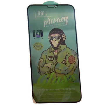 Folie Privacy pentru Samsung A55, TempeRed Glass, AntiSpy - Contur negru