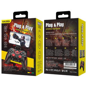 Telefon Kaku KSC-711, Controler Jocuri pentru Telefon, Wireles, BT 5.0, 400mAh, iOS / Android - Negru