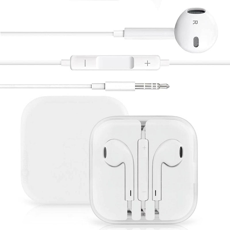 OEM (MNHF2ZM) - Casti cu Fir, In Ear, Jack 3.5mm, Stereo HiFI, 1.2m, White [BLISTER]
