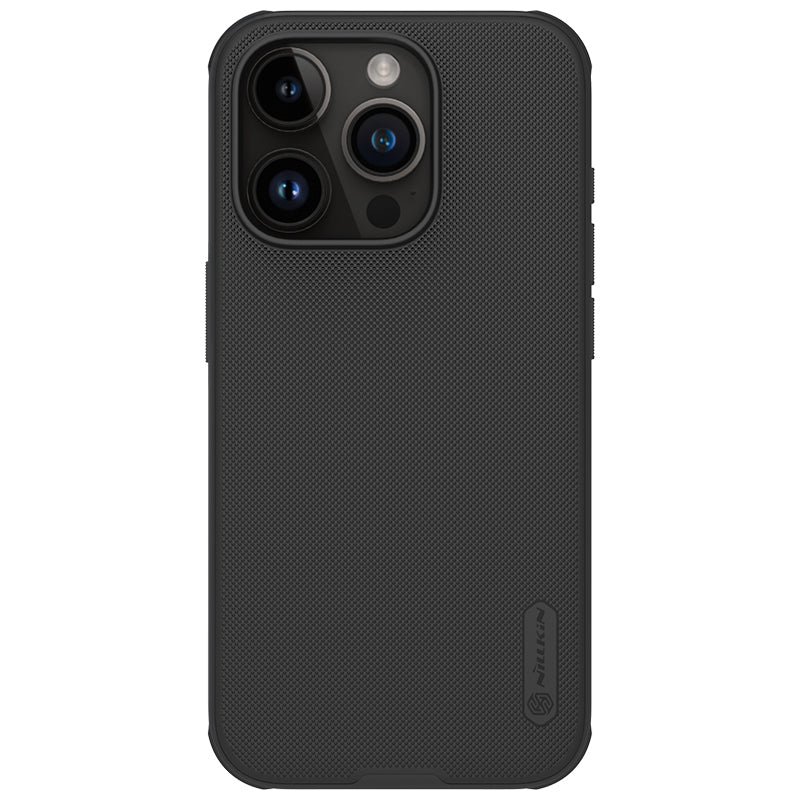 Husa Nillkin, pentru iPhone 15 Pro, Frosted Series, PVC, Black