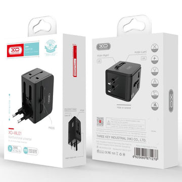 Adaptor XO WL01 Priza - Negru