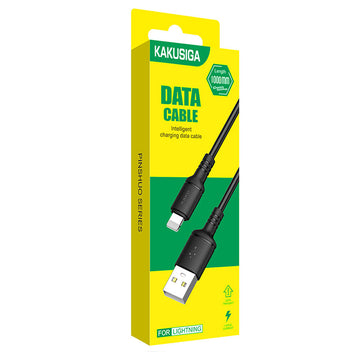 Cablu Date si Incarcare Kaku KSC-419, USB-A la Lightning, 18W, 2.4A, 1m - Negru