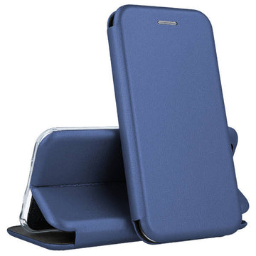 Husa Flip pentru Honor 400 Lite, Magnetic Shell - Albastru