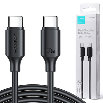 Cablu Date si Incarcare Joyroom S-CC060A9, USB-C, PD60W, QC3.0, 1m - Negru