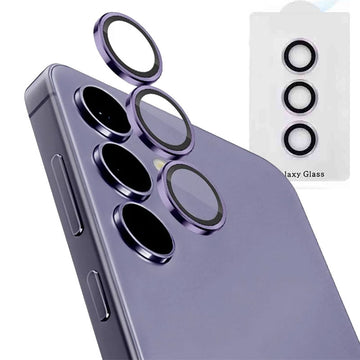 Folie Camere pentru Samsung Galaxy S24 Ultra, AutoAlign, Lens KIT - Mov