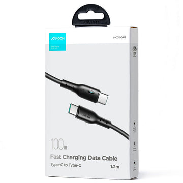 Cablu Date si Incarcare Joyroom S-CC100A13, USB-C, PD100W, QC3.0, 1.2m - Negru