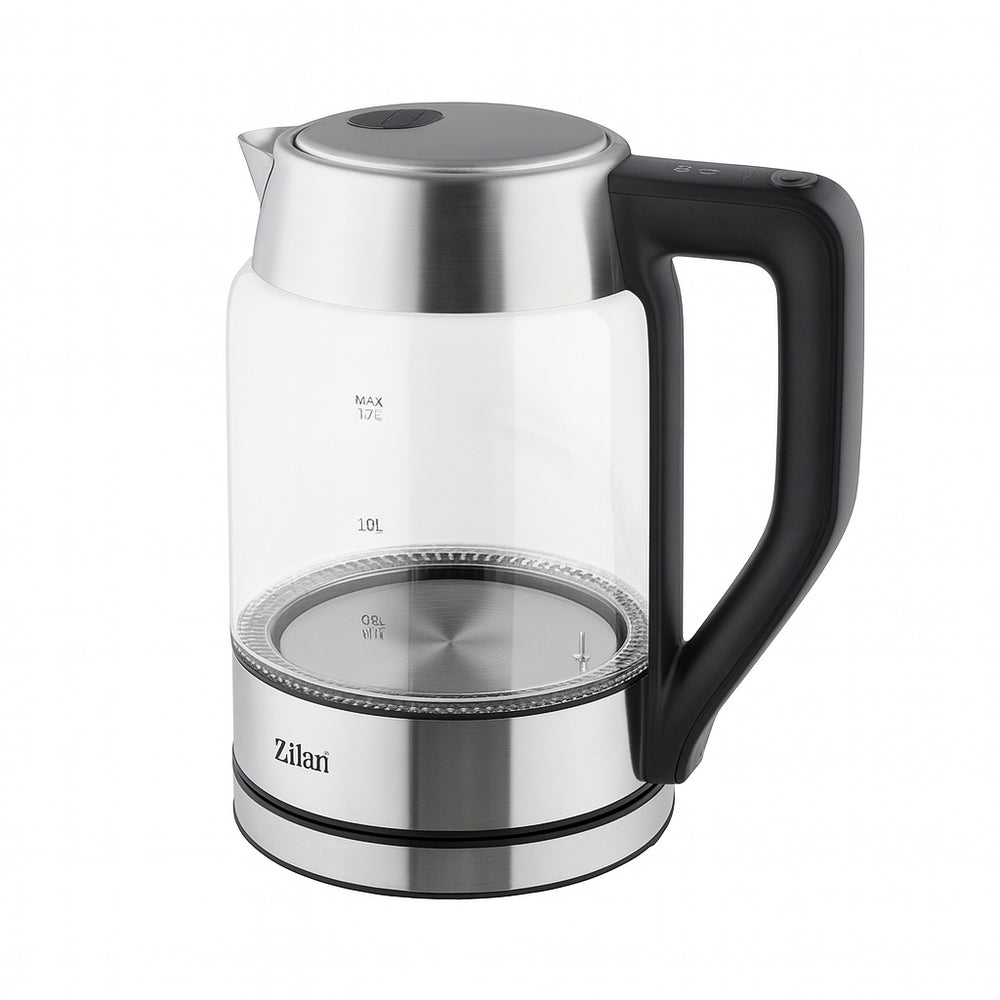 Fierbator de apa Zilan ZLN8955 – 1.7L, 2200W, temperatura reglabila, transparent