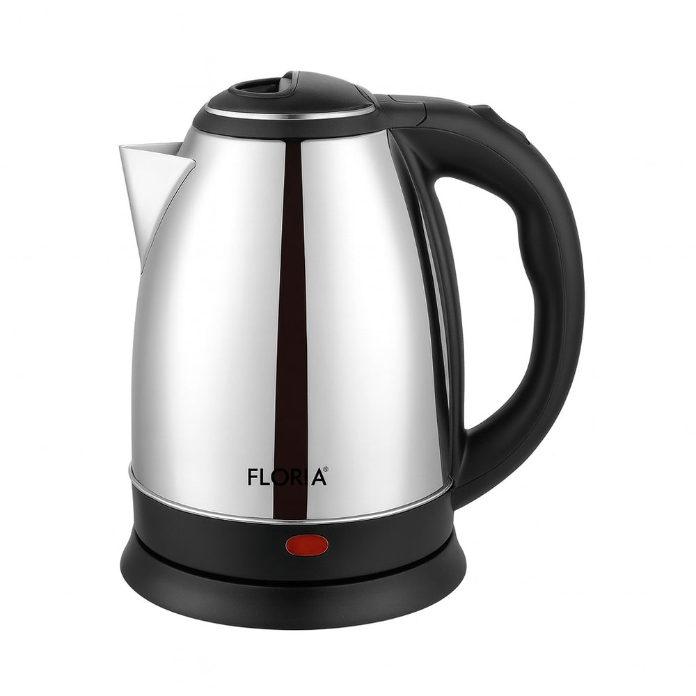 Fierbator din inox Floria ZLN6159 – 1800W, 1.8L, baza rotativa 360°, auto-oprire, argintiu