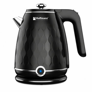 Fierbator Electric Hoffmans HM-2566, 2000W, 2L, Inox 304, Rotire 360°, LED, Negru