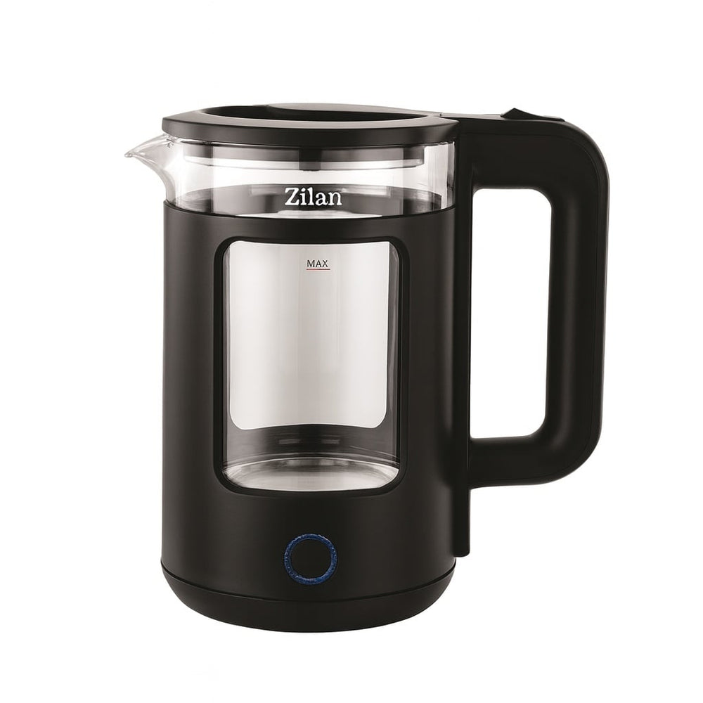 Fierbator electric Zilan ZLN6128 – 1.5L, 1650W, negru, baza rotativa 360°, auto-oprire, indicator luminos