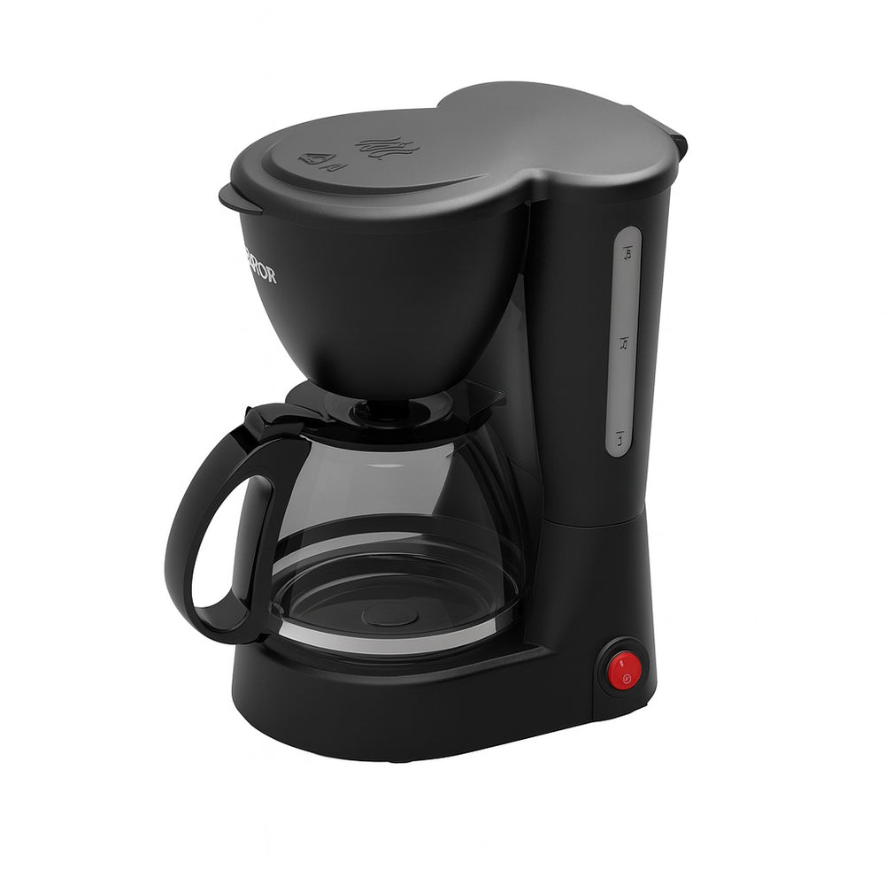 Filtru de cafea Floria ZLN7877 – 650W, 600ml, mentinere la cald, sistem antipicurare, negru