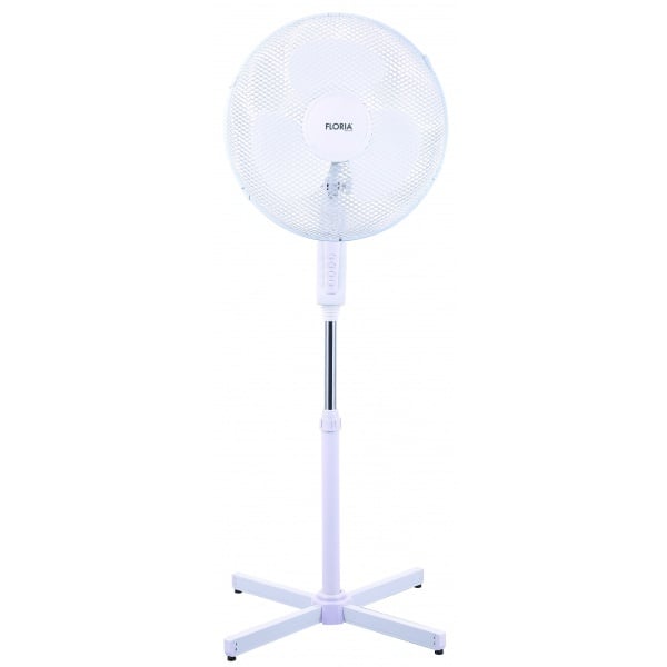 Floria ZLN1180 – Ventilator cu picior, 40W, 3 viteze, alb