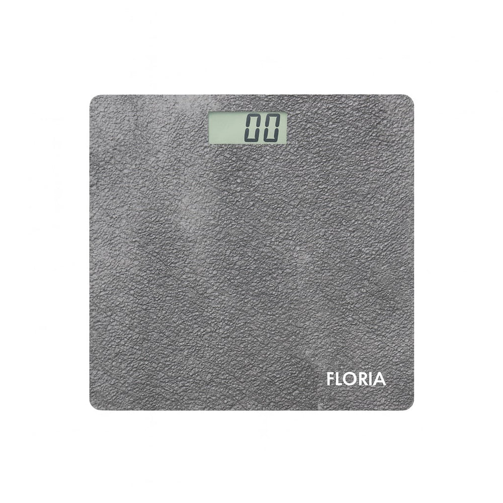 Floria ZLN1987 – Cantar corporal sticla securizata 150kg, display LCD, gri