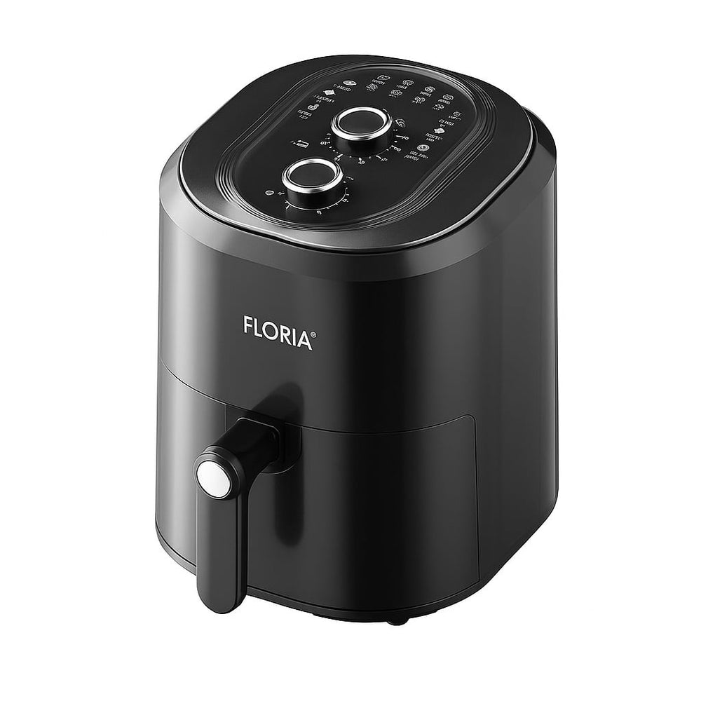 Floria ZLN8009 – Friteuza cu aer cald 6L, 1360W, temperatura reglabila, negru