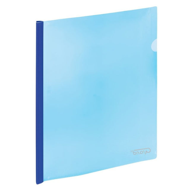 Folie de protectie Grand 120-1240 / 9111, A4, portret, plastic, albastru, bagheta, set 12 buc