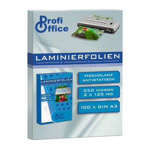 Folie laminare A3 ProfiOffice, 125 microni, top cu 100 coli