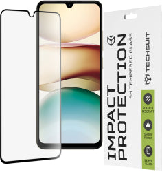 Folie Clear pentru Xiaomi Redmi A5 4G, Full Glass - Transparent / Negru