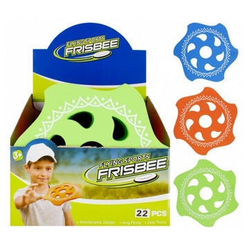 Frisbee - disc zburator, 26cm diametru, spuma, diverse culori, 3+ ani, MegaCreative, 532372