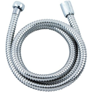 Furtun dus spiral 1.5m ZINOX, inox/alama, PVC interior, finisaj cromat, ZLN7864, argintiu