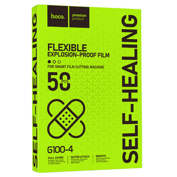Hoco (G100-4) - Set Folii Cutter/ Plotter, Clear, 120x180mm, Universal, HydroGel Film [50 buc]