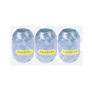 Accesorii creatie - ghem rafie, bleu, 5mm x 10m, set 3 buc, Colorarte