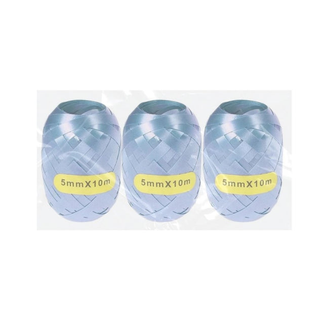 Accesorii creatie - ghem rafie, bleu, 5mm x 10m, set 3 buc, Colorarte