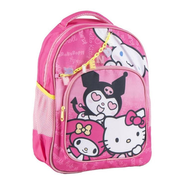 Ghiozdan Cerda Hello Kitty, 32cm, 2 compartimente, 32x42x15cm, 630831