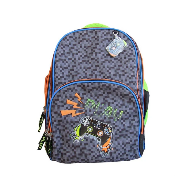 Ghiozdan St.Majewski Bambino Gamer, 3 compartimente, 2 buzunare, multicolor, 639586