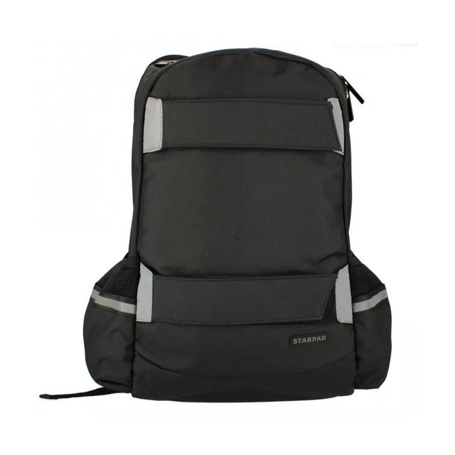 Ghiozdan Starpak Black, 45cm, 2 compartimente, negru, 517376