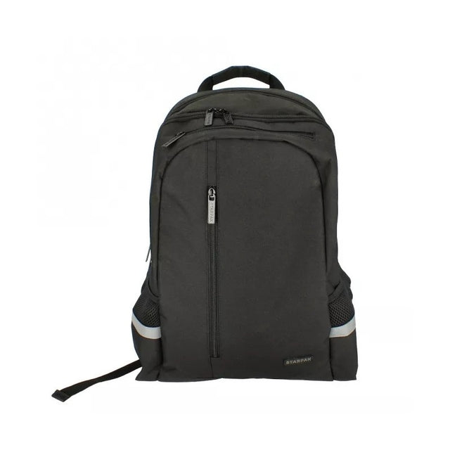 Ghiozdan Starpak Black, 45cm, 2 compartimente, negru, 517844