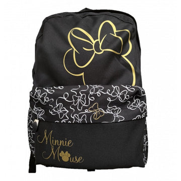 Ghiozdan St.Majewski Minnie Mouse Youth, 1 compartiment, 1 buzunar, negru, BP-33 / 207105