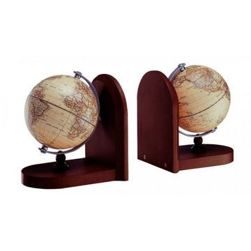 Glob pamantesc Bestar 0975HPX, 12.7cm, lemn, nuc, suport in forma de L