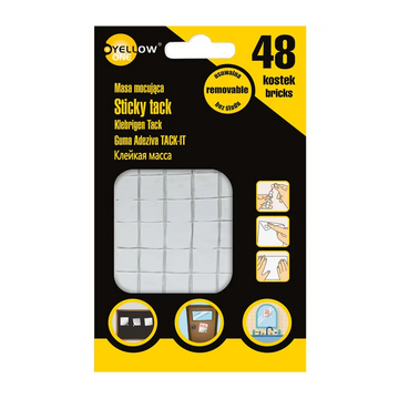 Guma adeziva Grand Yellow-One Sticky Tack, 125-1041, 50g, 48 bucati/set