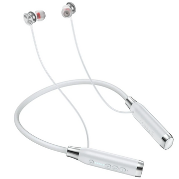 Handsfree Bluetooth Hoco ES62, Neck-Mount, BT 5.3, 800mAh, TF Card - Gri