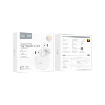 Casti Wireless Hoco EW19 Plus, TWS, BT 5.3 - Alb