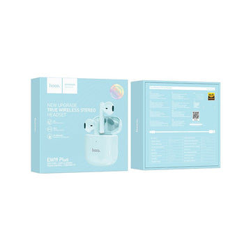 Casti Wireless Hoco EW19 Plus, TWS, BT 5.3 - Albastru