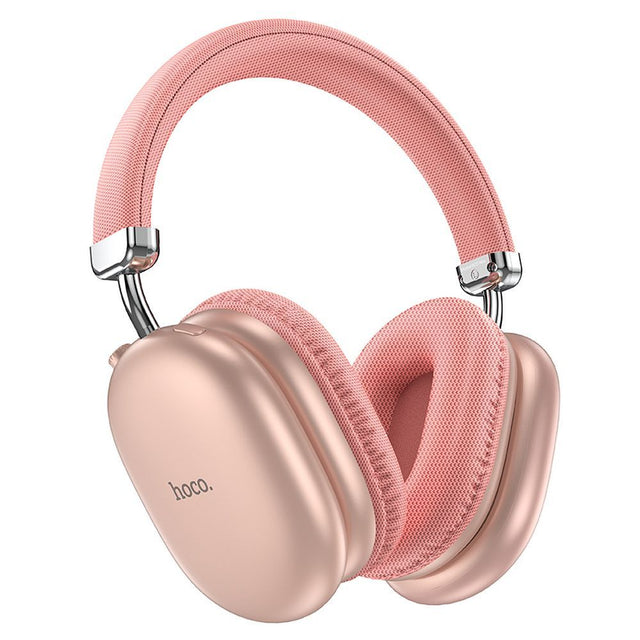 Casti Wireless Hoco W35 Max, Over Ear, BT 5.3, Stand-By 200h, 800mAh, Suport Card, Joy - R