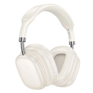 Casti Wireless Hoco W52, Over Ear, BT 5.4, A2DP - Alb