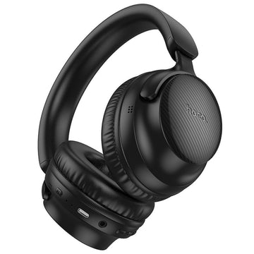 Casti Wireless Hoco W53, Over Ear, BT 5.0, A2DP - Negru