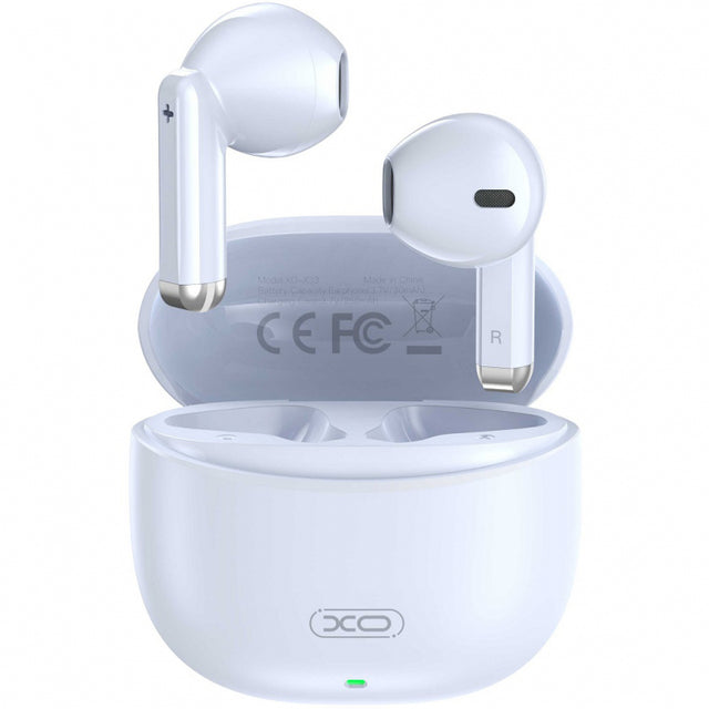 Casti Wireless XO X33, TWS, BT 5.3, 250mAh - Albastru