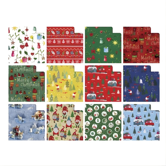 Hartie ambalat cadou Sadoch, rola 70x200cm, Natale R33J1NAZ, motive craciun diverse modele