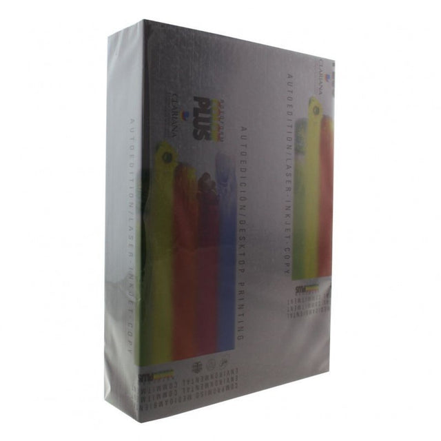 Carton colorat A4 Color Plus, 160-180g/mp, negru, top 250 coli