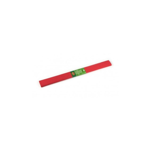 Hartie creponata Koh-i-noor K9755-07, 50x200cm, rosu inchis, set 10 buc