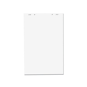 Rezerva hartie flipchart, 70x100cm, 70g/mp, velina, top cu 50 buc