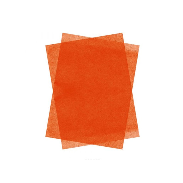Hartie matase Colorarte, 66x50cm, portocaliu, set 100 coli