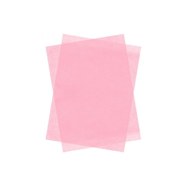 Hartie matase Colorarte, 66x50cm, roz pal, set 100 coli