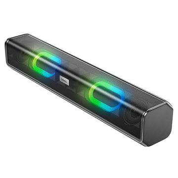 Boxa Portabila Hoco BS49, Desktop, BT Wireless, 5W*2 - Negru