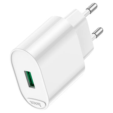Incarcator Retea Hoco C109A, 18W, 1xUSB-A, QC 3.0 - Alb